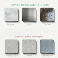 Varal Sem Perfuração Extensível Dobrável