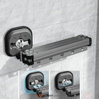 Varal Sem Perfuração Extensível Dobrável