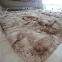 Tapete Sala 2,00x1,40 Shaggy Felpudo Luxo Macio Costa Oro